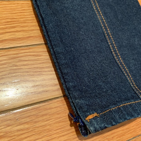 D&G Dolce Gabbana Dark Denim w/Golden Leather Belt - Picture 12 of 15